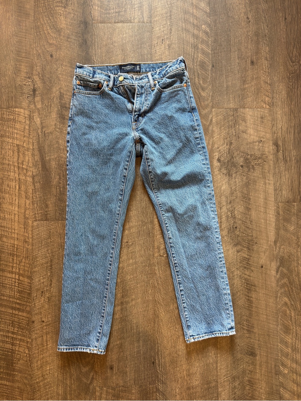 Abercrombie & Fitch Women's Skinny Jeans - Light Blue